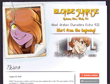 Tablet Screenshot of blondesunrise.com